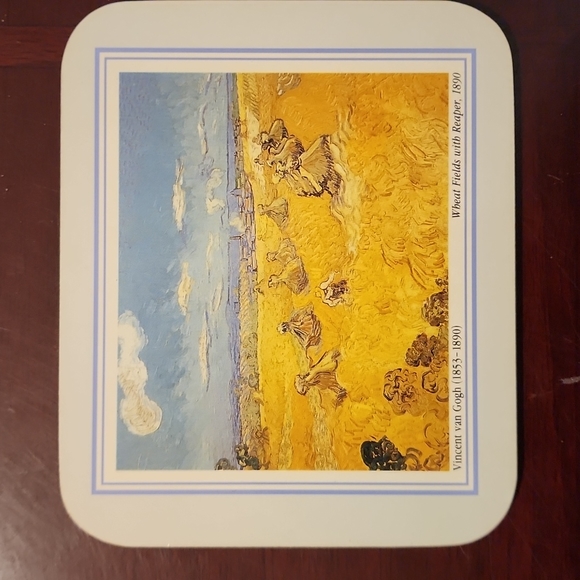 Vintage Jason Coasters Set of 6 Van Gogh - Picture 2 of 11